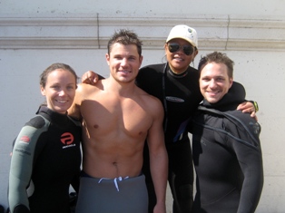 scuba diving with nick and drew lachey