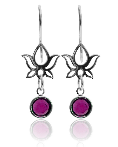 Lotus Flower Earring