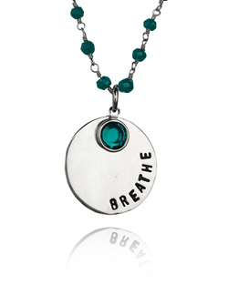 breathe necklace