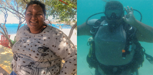 Emma Elizabeth Marquez is the recipient of the Miss-Scuba.com Dive Training Grant sponsored by WDHOF Member Szilvia Gogh